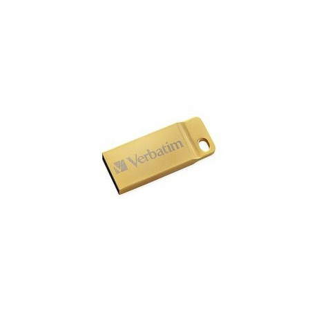 pen drive 16gb verbatim metal executive usb 3.0 gold [99104]
