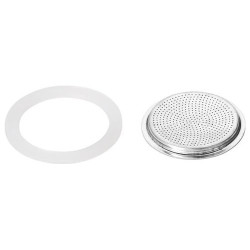 guarnizione bialetti 0800003 3 guarnizioni + 1 piastrina 3/4 tazze