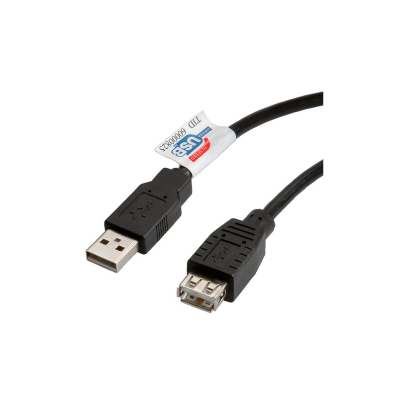 cavo usb nilox usb2.0 tipo a-amas/fem3mt [cro11028960]