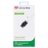adattatore usb cellular line compact adaptor (micro-usb/usb-c)