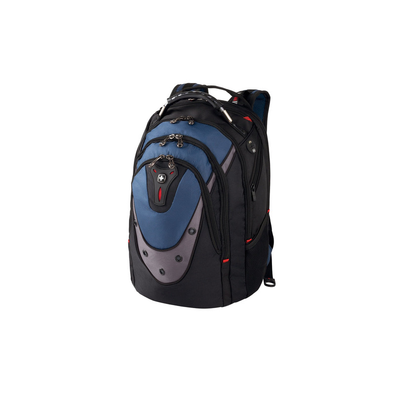 zaino notebook wenger ibex 43,9cm (17,3'') nero/blu[600638]