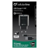 alimentatore da rete cellular line usb charger kit qc