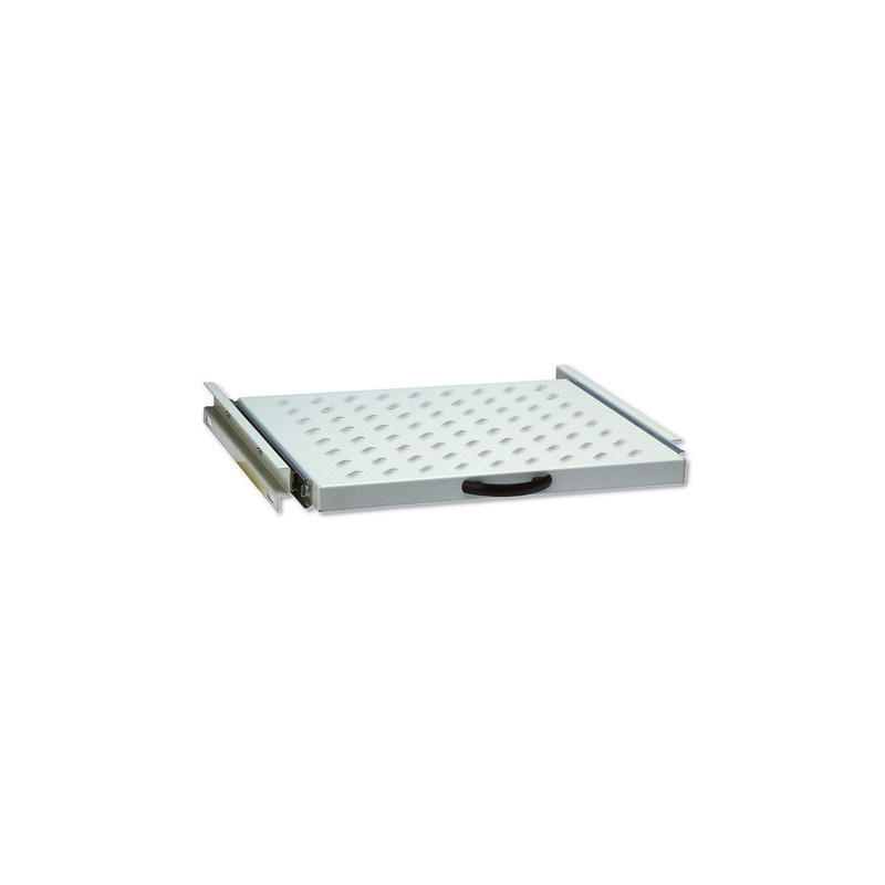 mensola rack digitus 1u 465x345x30mm estendibile 25k grigio [dn-19