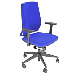 poltrona semidiezionale unisit lr1se no flame blu [lr1se/ib]