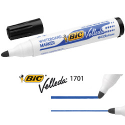 marcatore p.tonda 1.5mm nero whiteboard velleda? 1701 recycled bic?