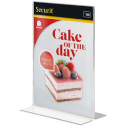 display portamenu' a t 21x29,7cm (a4) securit [pft-acv-a4]