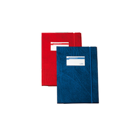 cartellina archivio 3l f rosso 25x35cm [67300112]