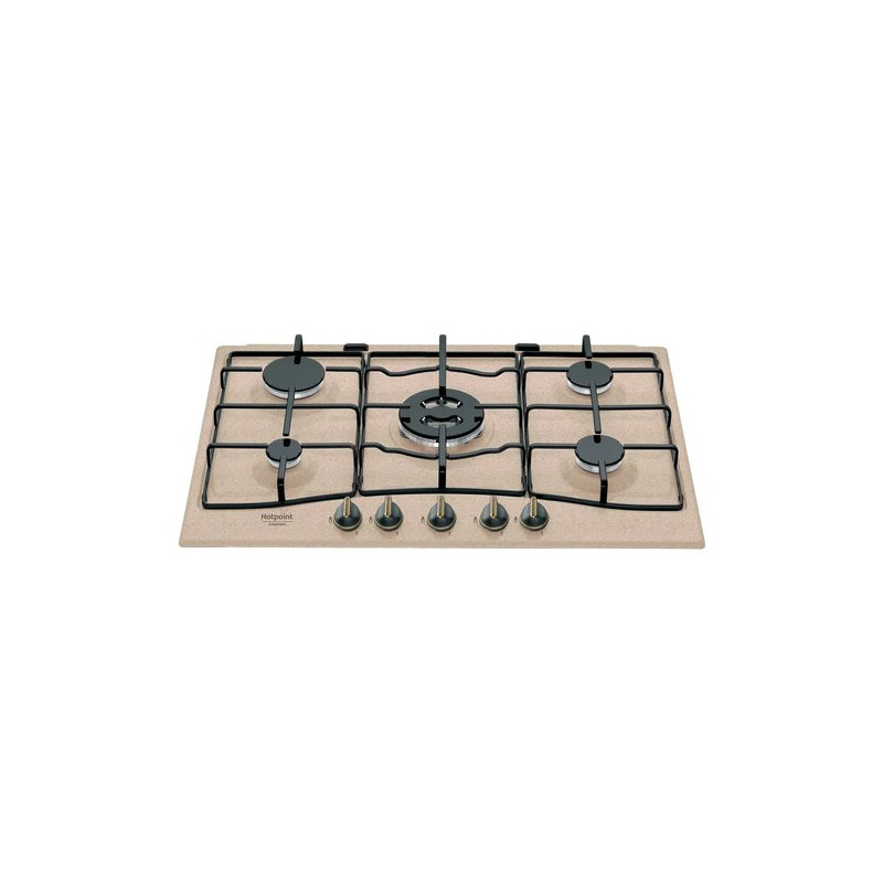 piano cottura hotpoint 75cm 4+1t avena tradizione