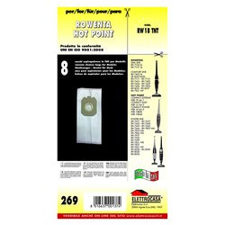 sacchetti aspirapolvere elettrocasa rw-18tnt per rowenta