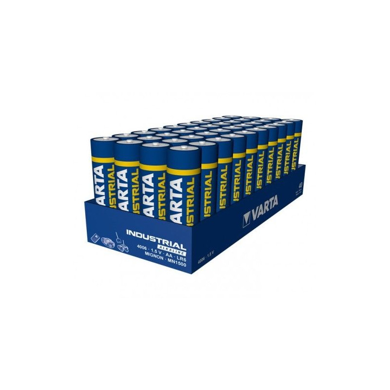 pila varta industrial aa 1,5v 40 pezzi [04006 211 354-40p]