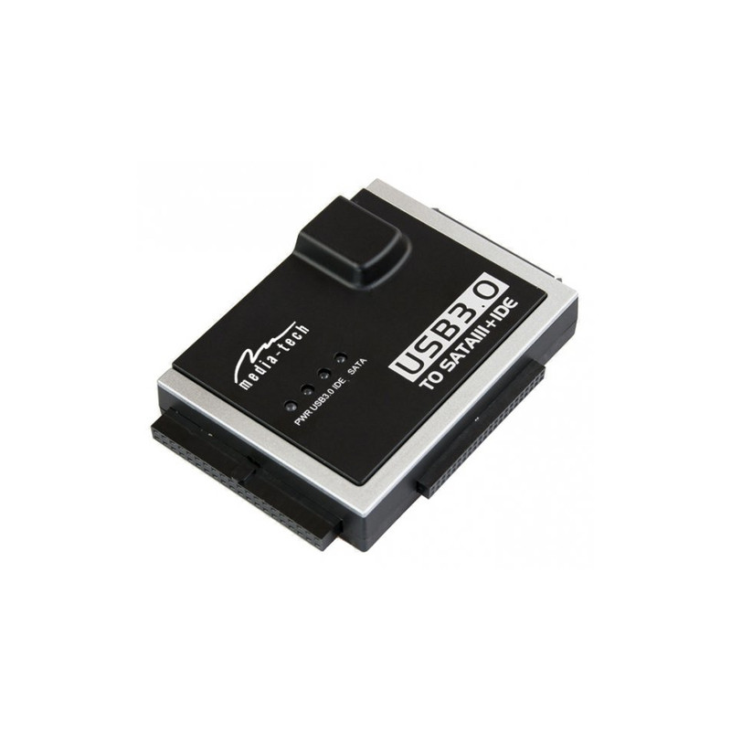 adattatore media-tech mt5100 ide/sata usb 3.0 nero