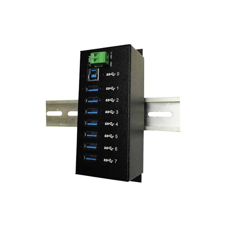 hub usb exsys ex-1187hmvs usb 3.0 7-port extern [ex-1187hmvs]
