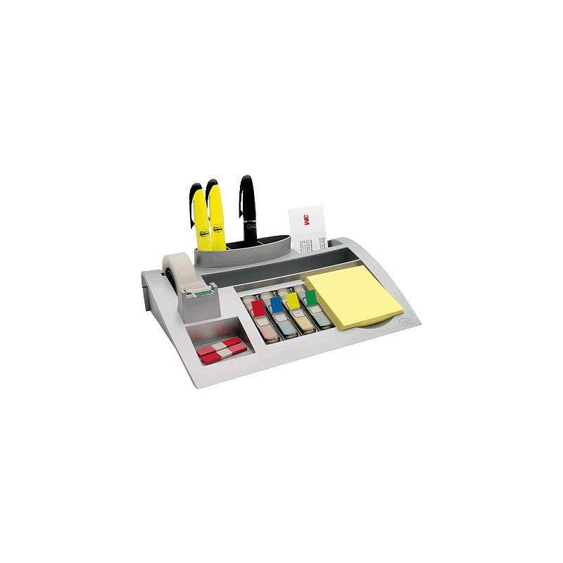 post-it organizer da tavolo desk organizer c50 argento (metallizzato)