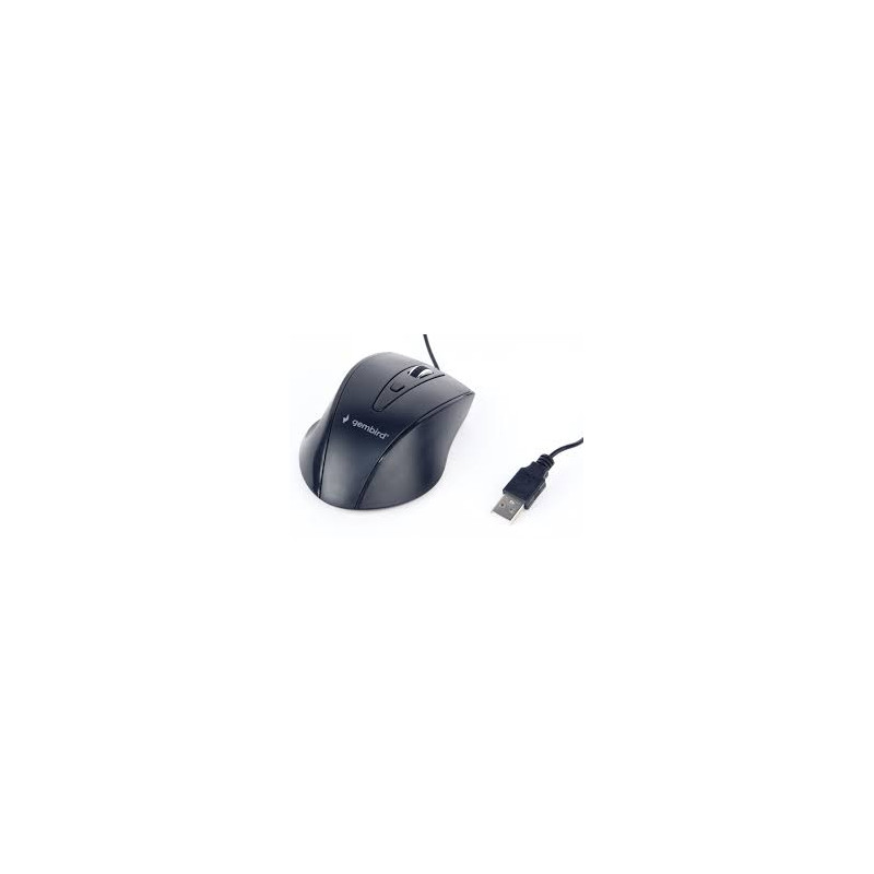 mouse ottico gembird mus-4b-02 usb 1200 dpi nero [mus-4b-02]