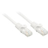 cavo di collegamento rete rj45 lindy cat 6 u/utp 0.5 m bianco con