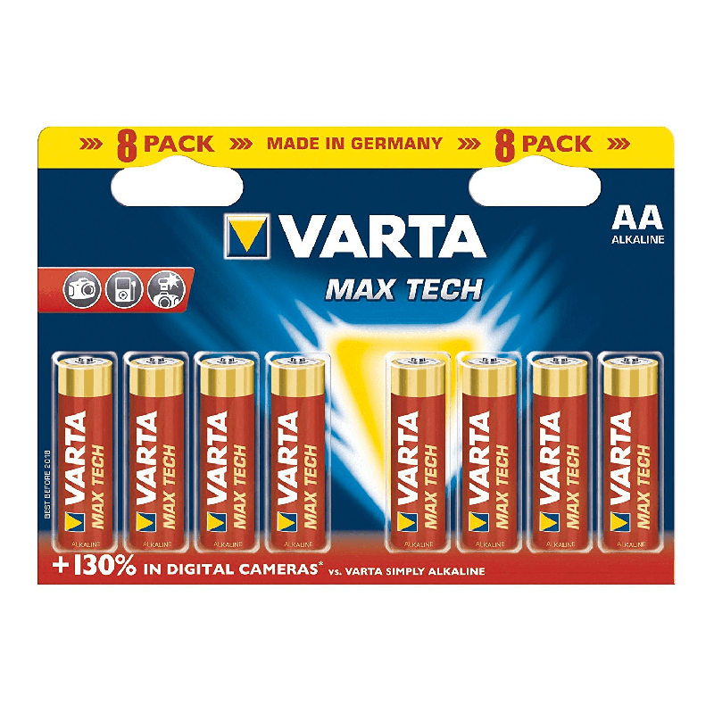 pile varta cf.8 longlife max power aa alcaline [4706101418]