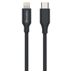 cavo fontastic usb-c a lightning 1.2m nero