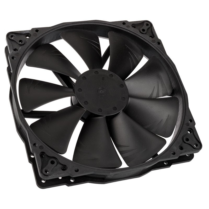 ventola 200x200 noctua nf-a20 pwm chromax.black.swap nero [nf-a20