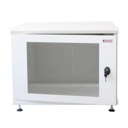 armadio rack techly 19'' 8u p600mm bianco