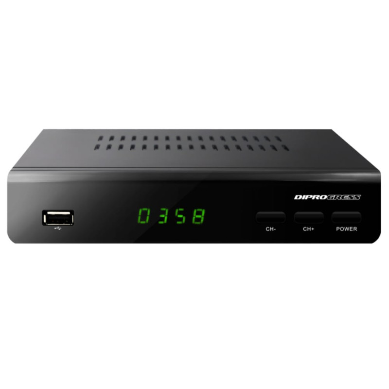 decoder oem dvb-t2 h265/hevc 10bit pvr + rcu 2 in 1