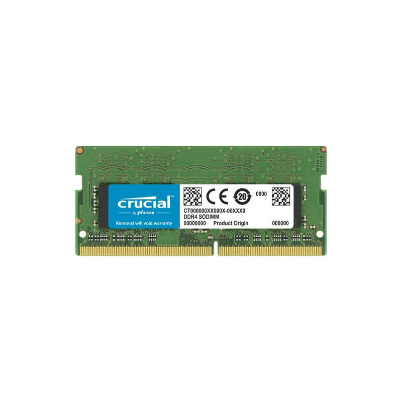 ram so-dimm ddr4 64gb crucial set 2x32gb 3200 mt/s 260pin cl22