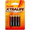 pile kodak cr2032 batteria monouso al litio 1.5v 4pz [30951990]