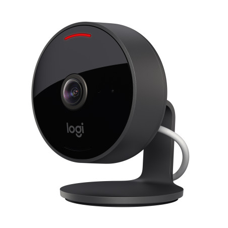webcam logitech circle view nero [961-000490]