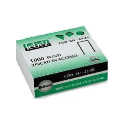 Punti cucitrice lebez 1000 punti kh-23/20 per alti spessori [kh-23-20]