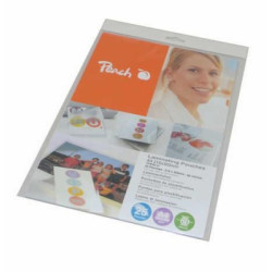 25 pouches retail a4 (216x303mm) 80my peach [ppr080-02]