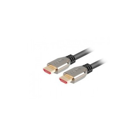 cavo hdmi lanberg m/m v2.1 - 0.5m 8k 60hz nero