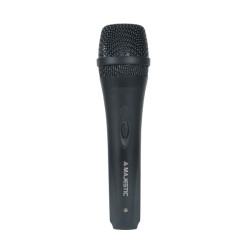 microfono majestic dinamico unidirezionale mic-620 nero [115620]