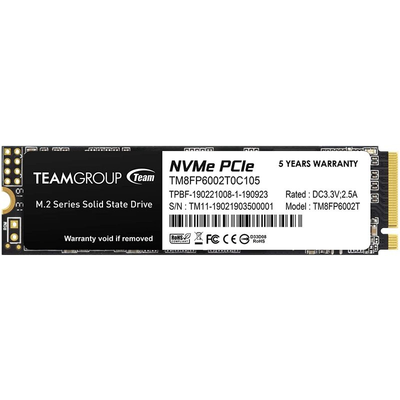 ssd 2tb teamgroup mp33 pcie m.2 [tm8fp6002t0c101]