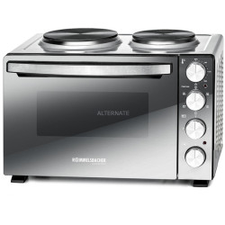 forno/piano cottura rommelsbacher km 3300 230v 3250w nero/argento