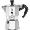 caffettiera bialetti la mokina 0.5 tazza alluminio/nero