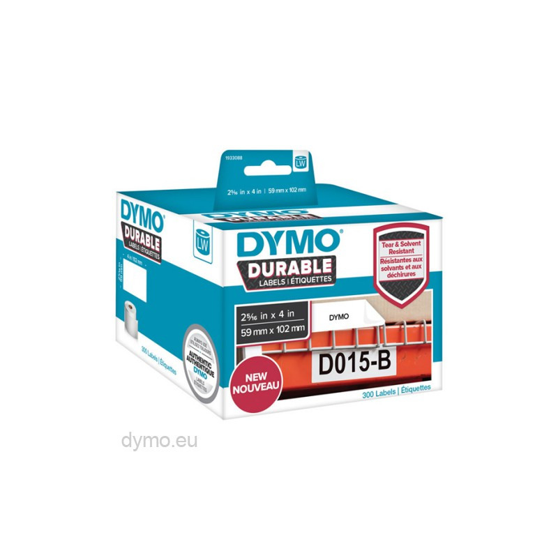 etichetta dymo plastica bianco [2112290]