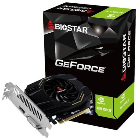 scheda video nvidia biostar geforce gddr4 hdmi/dvi [gt1030-4gb]