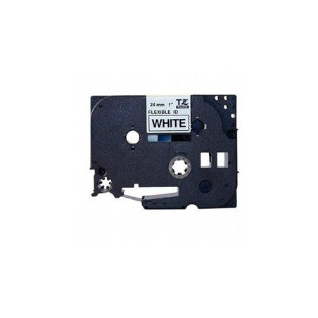 Nastro lam. flessibile tze-fx251 24mmx8mt nero/bianco [tzefx251]