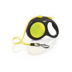 flexi new neon l 5 m dog retractable lead