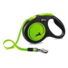 guinzaglio rettratile flexi new neon m 5m/25kg verde