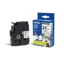 Nastro lam. flessibile tze-fx651 24mmx8mt nero/giallo [tzefx651]