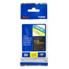 Nastro laminato brother tze-344 18mmx8mt oro/nero [tze344]