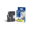 Cassetta nastro brother 6mmx8mt nero/trasparente [tze111]