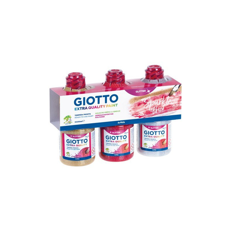 tempera fila glitter giotto tempere a acquerelli [542500]