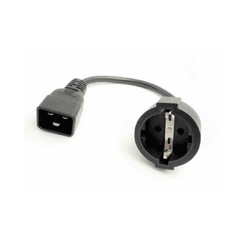 cavo alimentazione apc edpu schuko a c20 0, 0.5m [epdu-pcc0b]