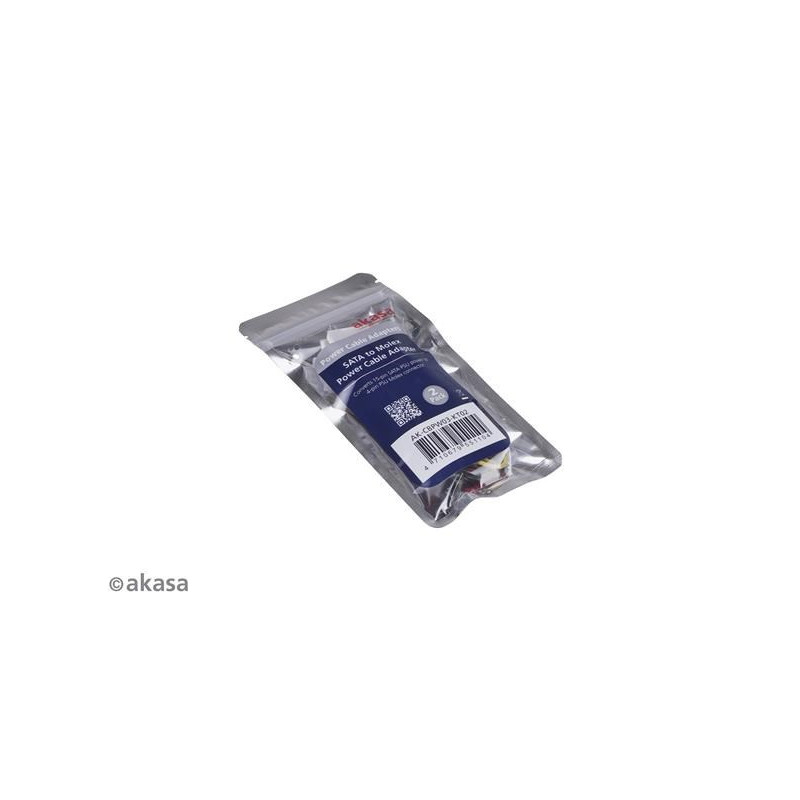 cavo sdoppiatore di alimentazione sata akasa 15cm 2 pz.