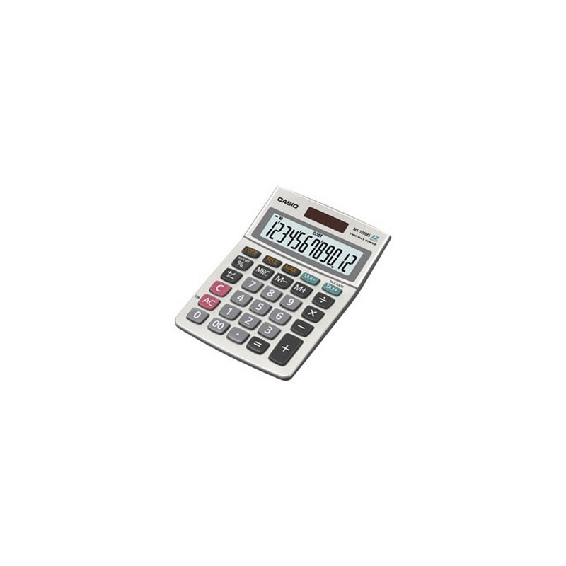 Calcolatrice casio ms-120bm 12 cifre [ms-120bm]