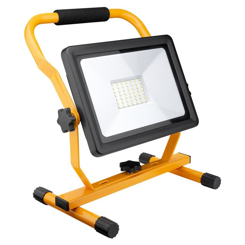 faretto led goobay da costruzione con supporto 50w