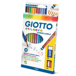 Astuccio 10 pastelli stilnovo cancellabile giotto [256800]