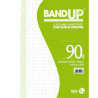 Ricambi forati rinforzati bandup a4 90gr 40fg 5mm bm [0105489]