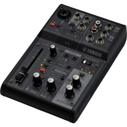 mixer audio yamaha ag03mk2 3 canali usb-c nero [ag03mk2-b]